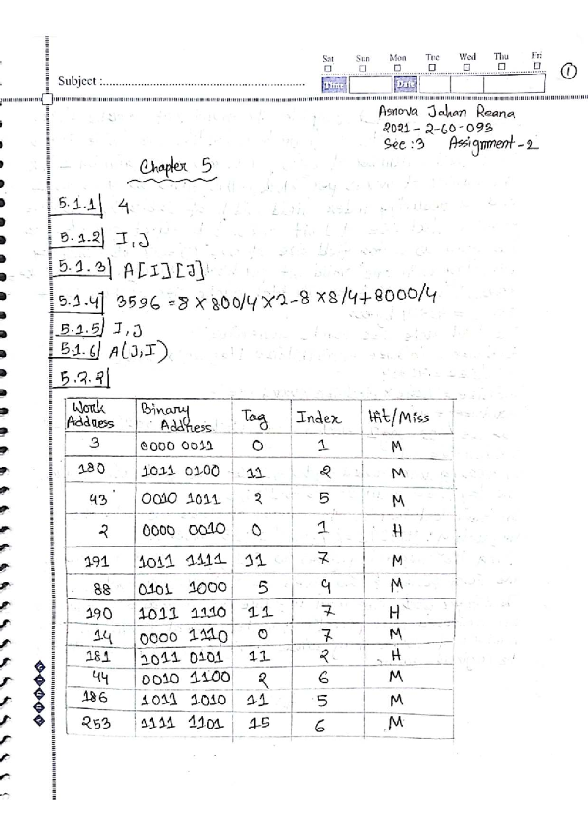 Cache Memory Analysis and Performance Metrics - CS101 Assignment 02 ...