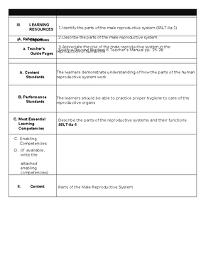Grade 4 BEES4 - Learning Area Science LESSON EXEMPLAR School BUCK ...