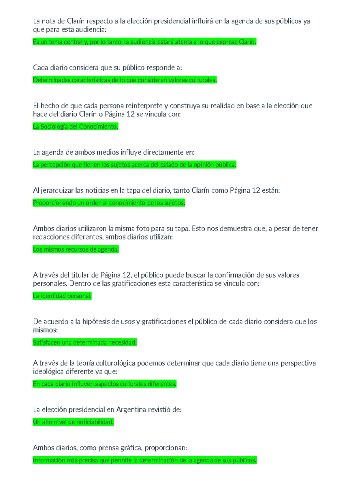 Conceptos Clave en Teorías de la Comunicación y su Impacto Social - Studocu