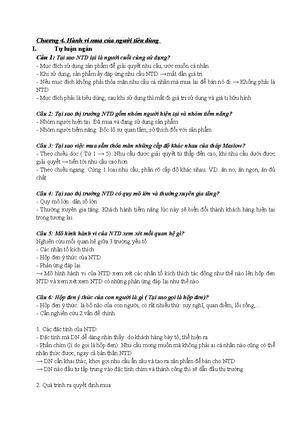 [Solved] Khch hng c nhn l g ngha ca vic nghin cu hnh vi mua ca khch hng ...