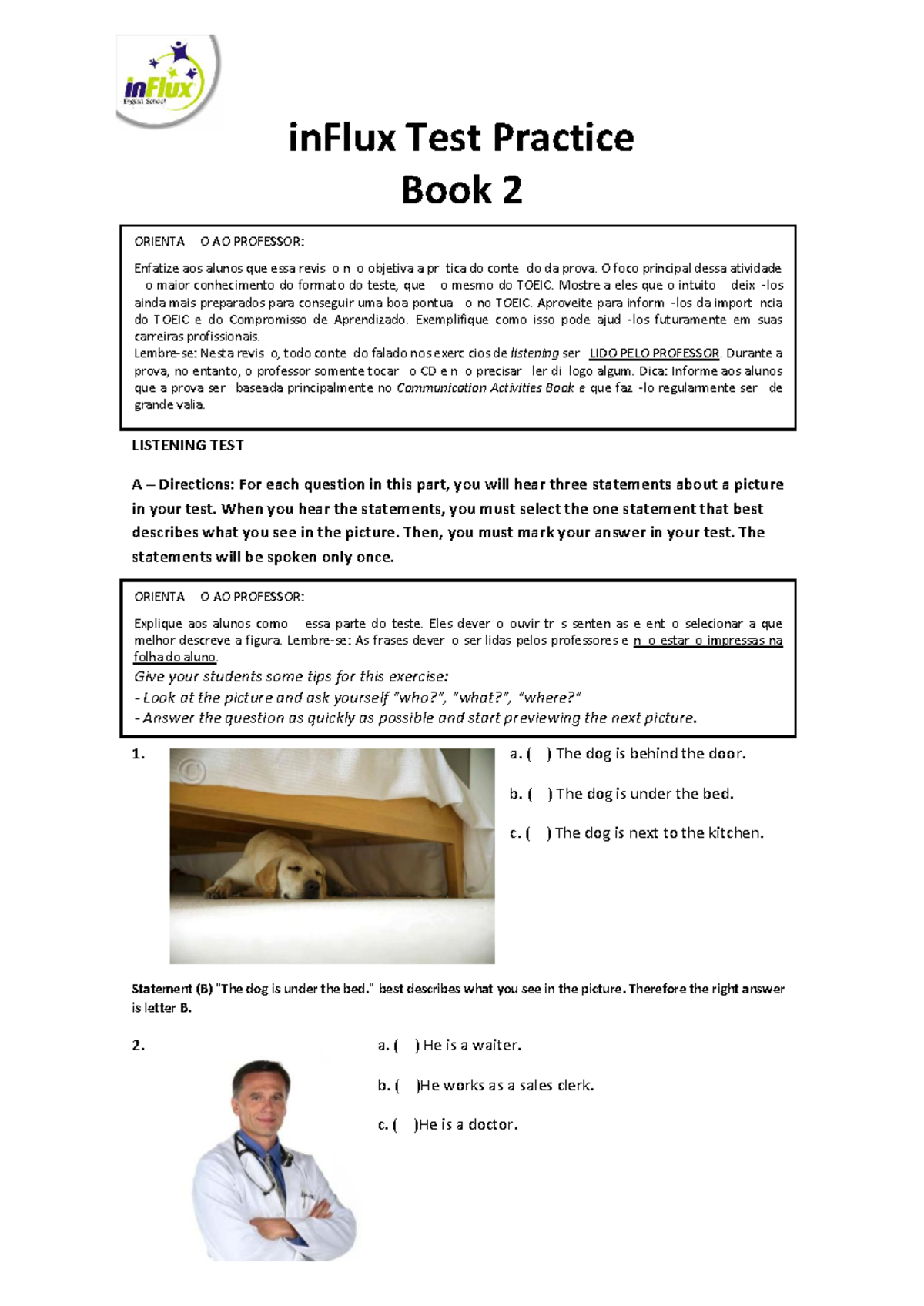 Super Review Book 2 Stage 1: Listening & Speaking Test Practice Guide ...