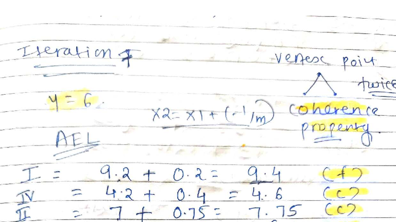 Scan Line Fill Algorithm Part II - Iteration 7 & 9 Analysis - Studocu