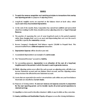 Ch2 - Discussion Questions - Accounting 221 - Marc Guerrero CHAPTER 2 ...
