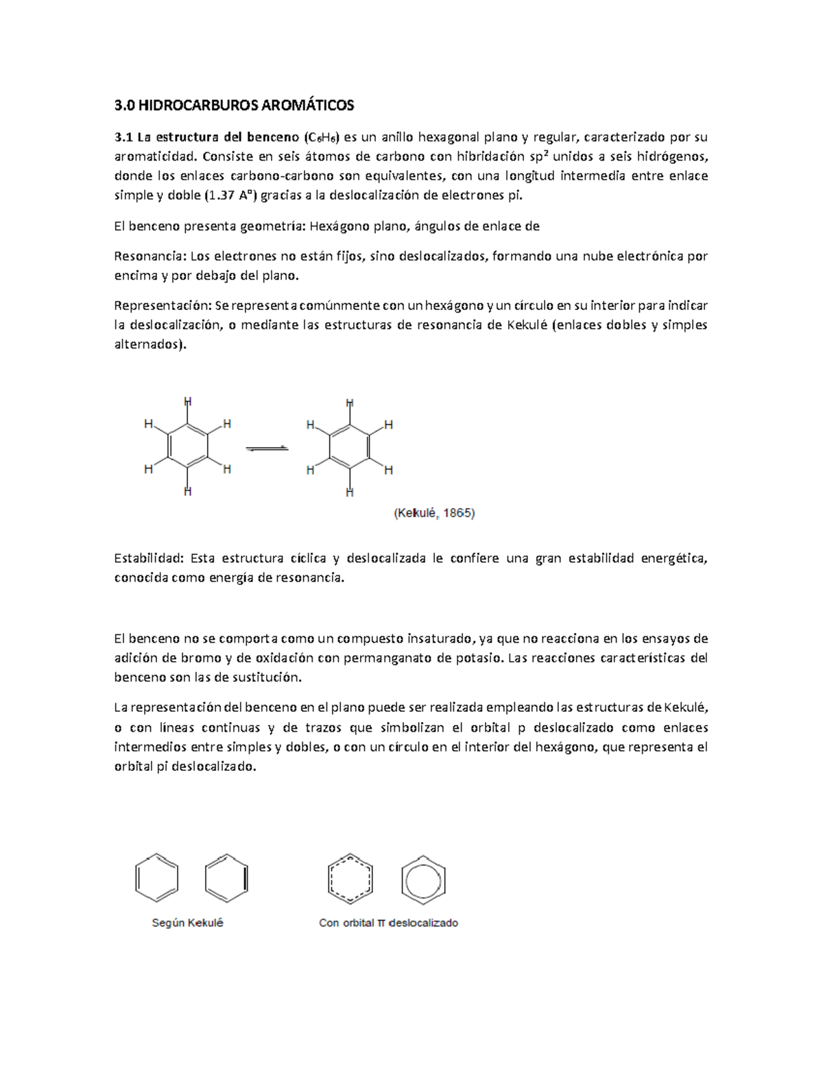 3. Hidrocarburos Aromáticos: Estructura, Propiedades y Aplicaciones ...