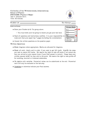 Mathematics P1 Past Paper Questions by Topic - October 2019 Edition ...