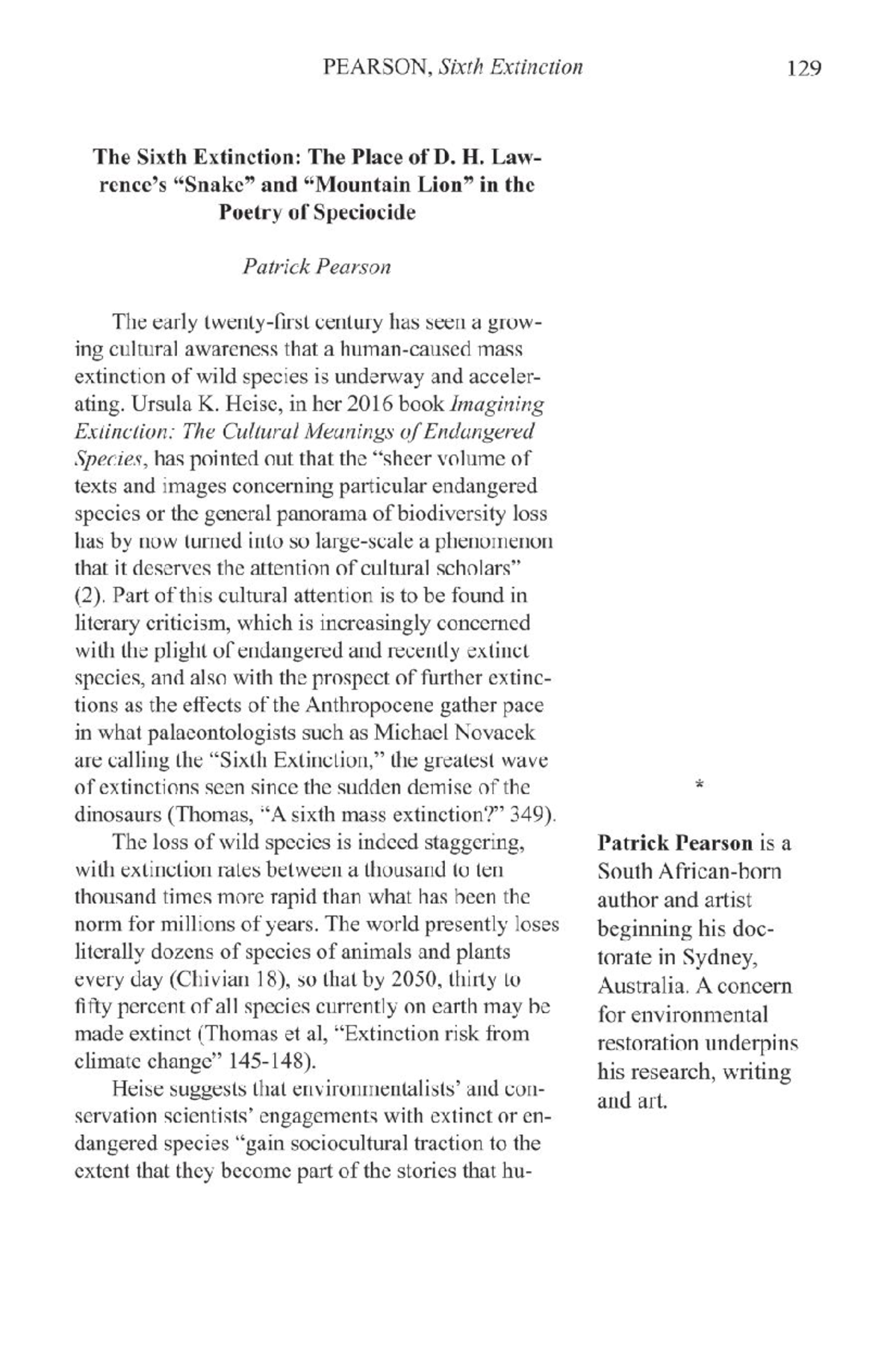 Final Exam Review Notes for Course Code ABC123 - PEARSON, Sixth ...