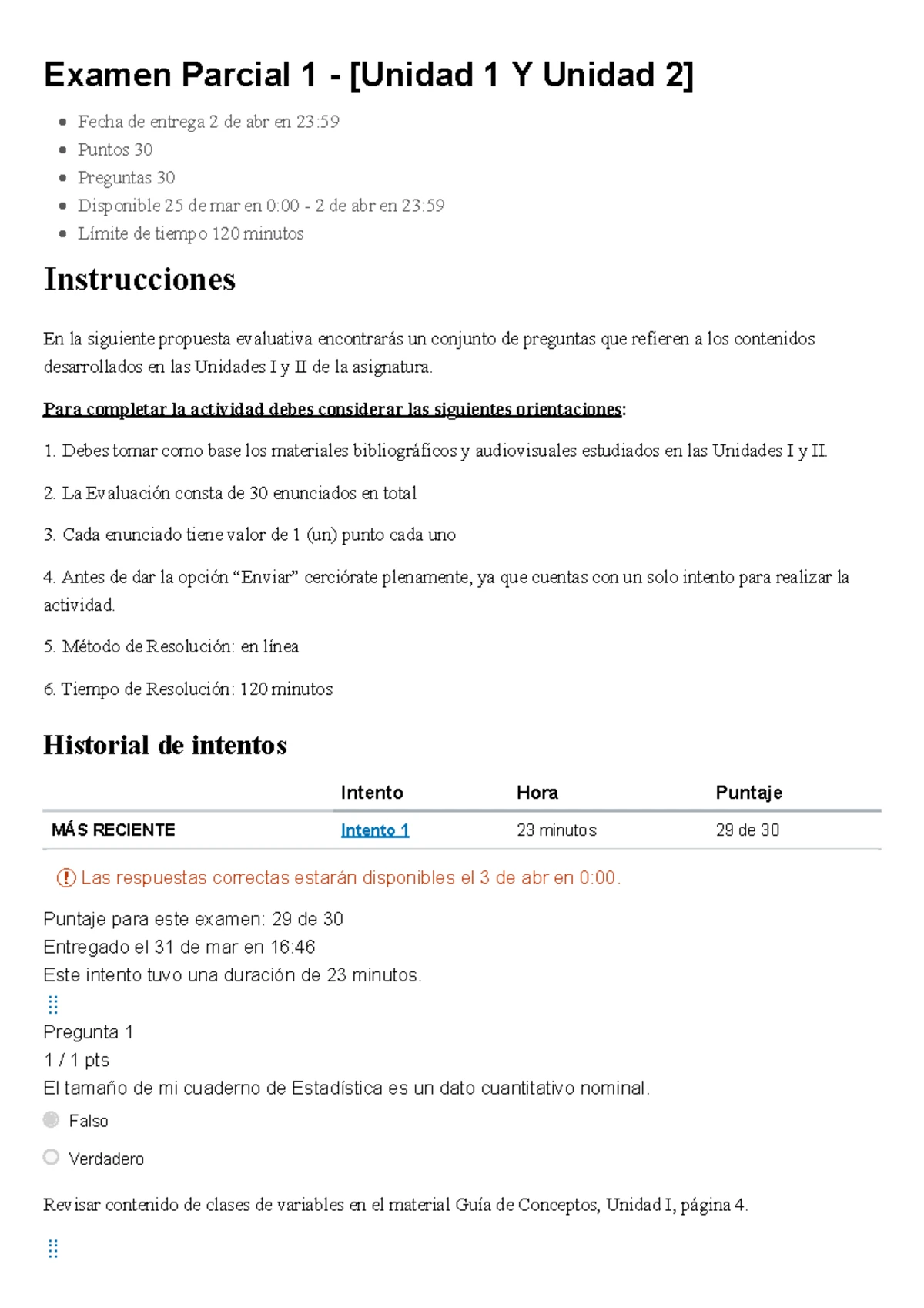 Examen Parcial 1 - [Unidad I y II] Contabilidad Financiera - Studocu