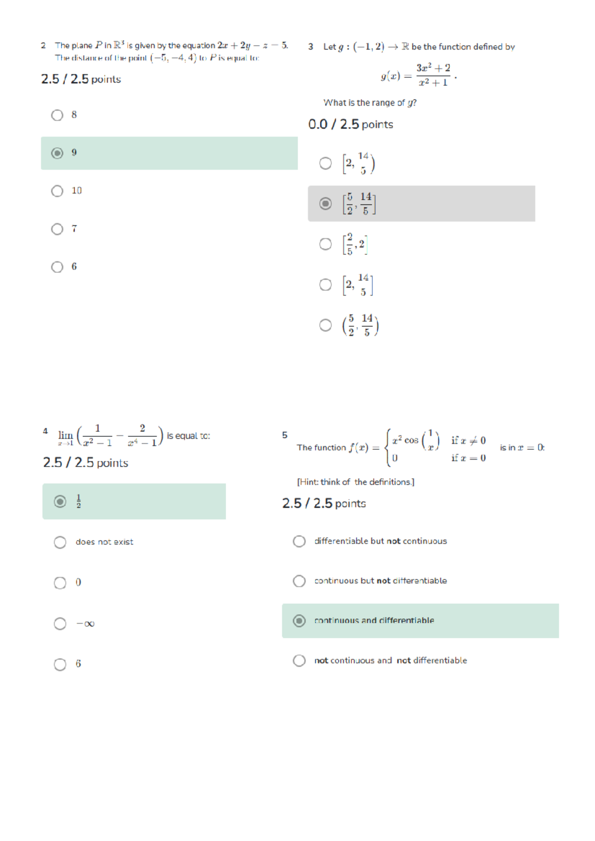 Calculus Final Exam Study Guide 2023 - Studeersnel