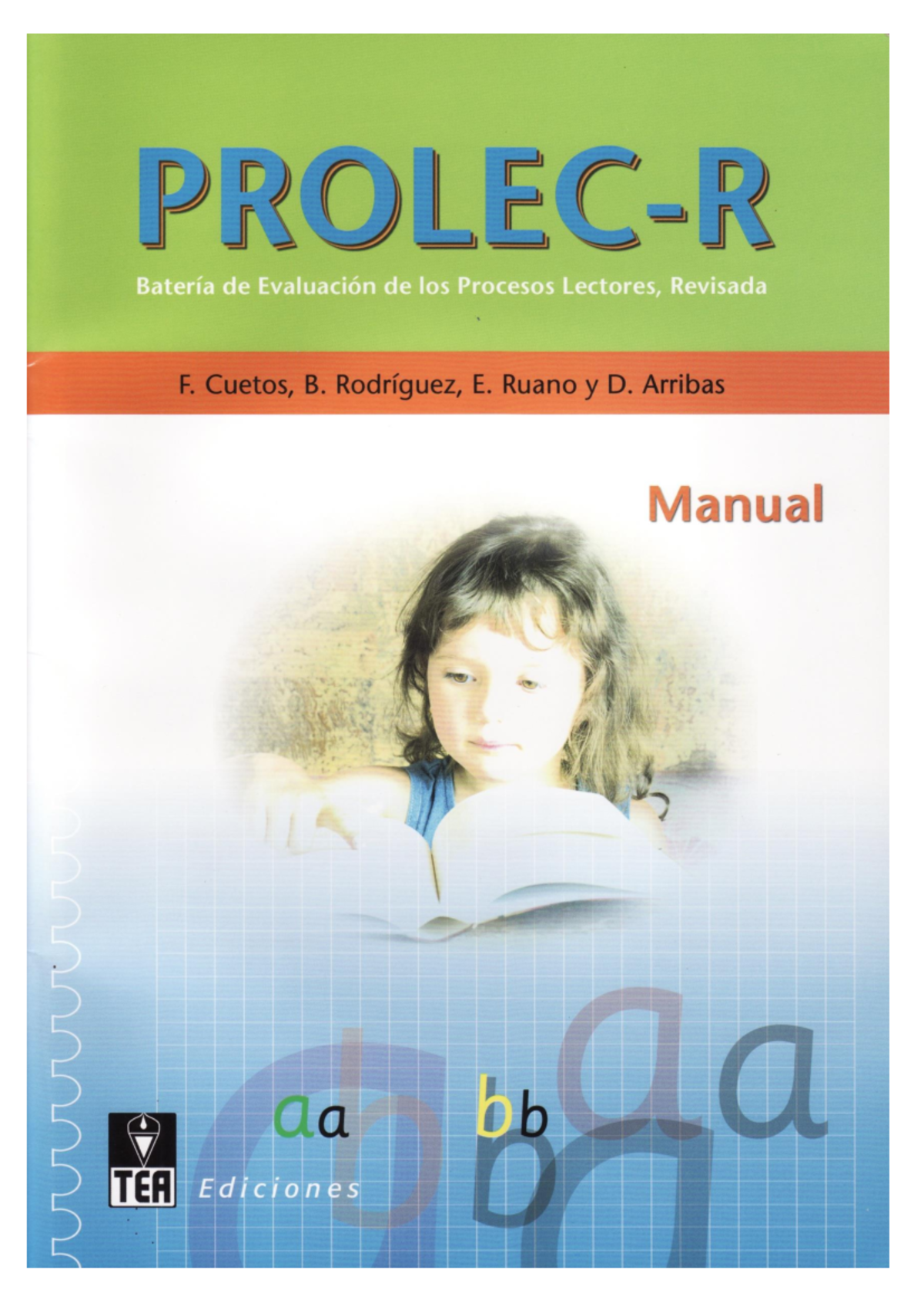 Manual PROLEC-R: Evaluación de Procesos Lectores Revisada - Studocu