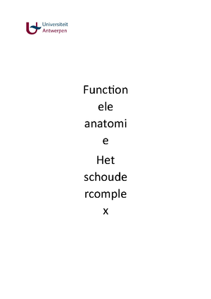 Zelfstudie Opdracht - MCQ - Zelfstudie Opdracht: Anatomie ...