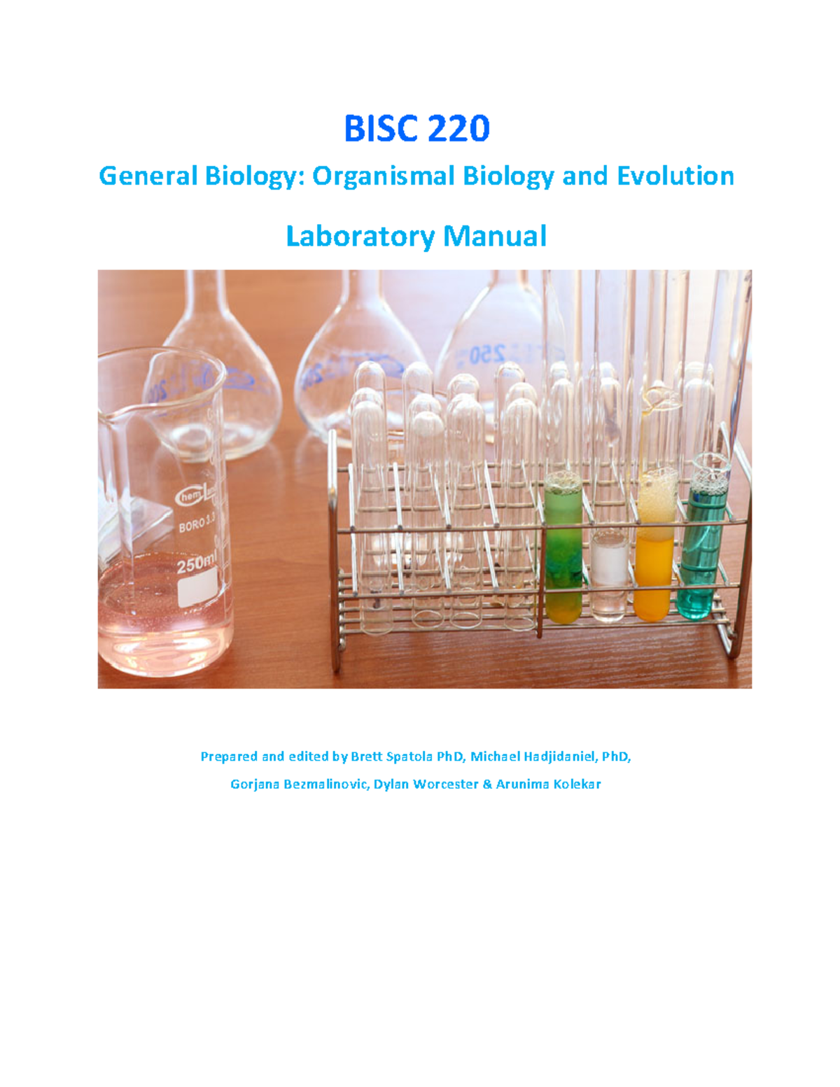 Bisc220 lab manual safety fall2024 - BISC 220 General Biology ...