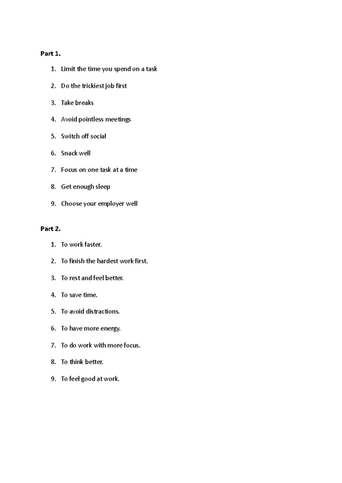 Effective Strategies for Goal Setting and Task Management - Studocu