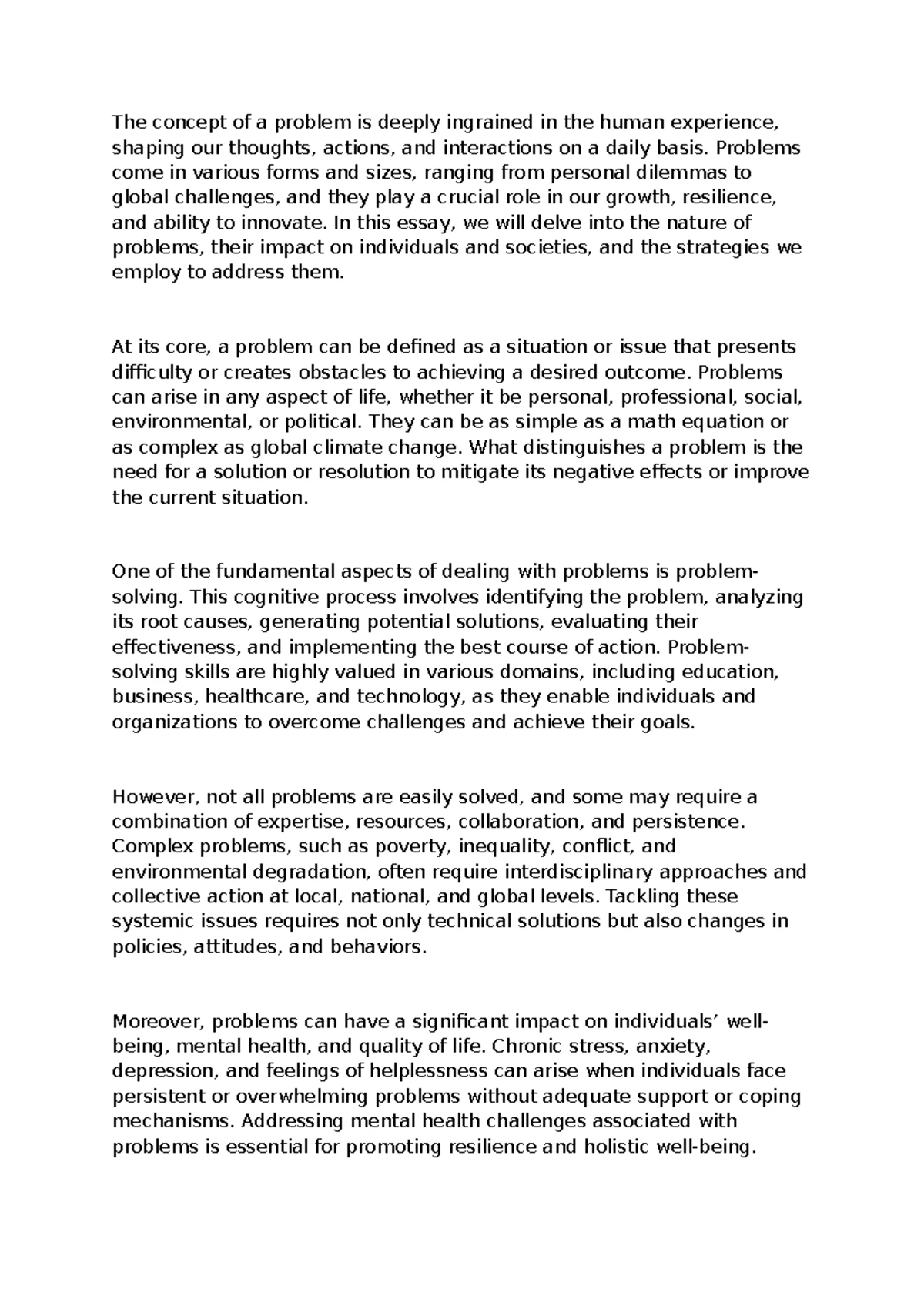 Life Essay Notes: Exploring the Journey, Change, and Meaning - Studocu