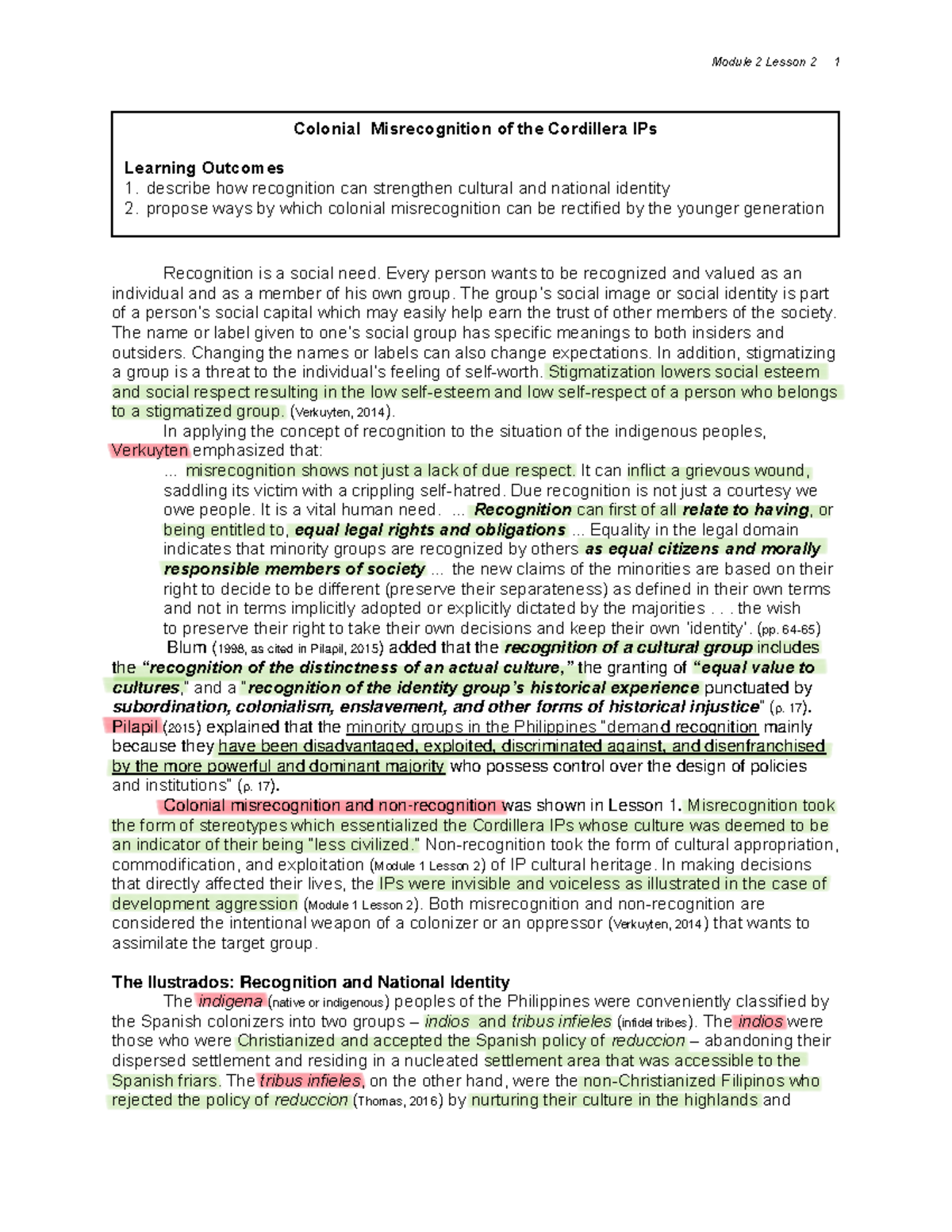 Unit+2+Lesson+2+-+Colonial+Misrecognition+of+the+Cordillera+IPs ...