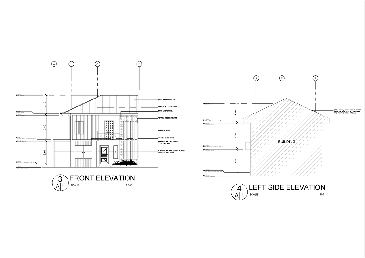 BT 4 Activity 1: Building Elevations and Sections Overview - Studocu