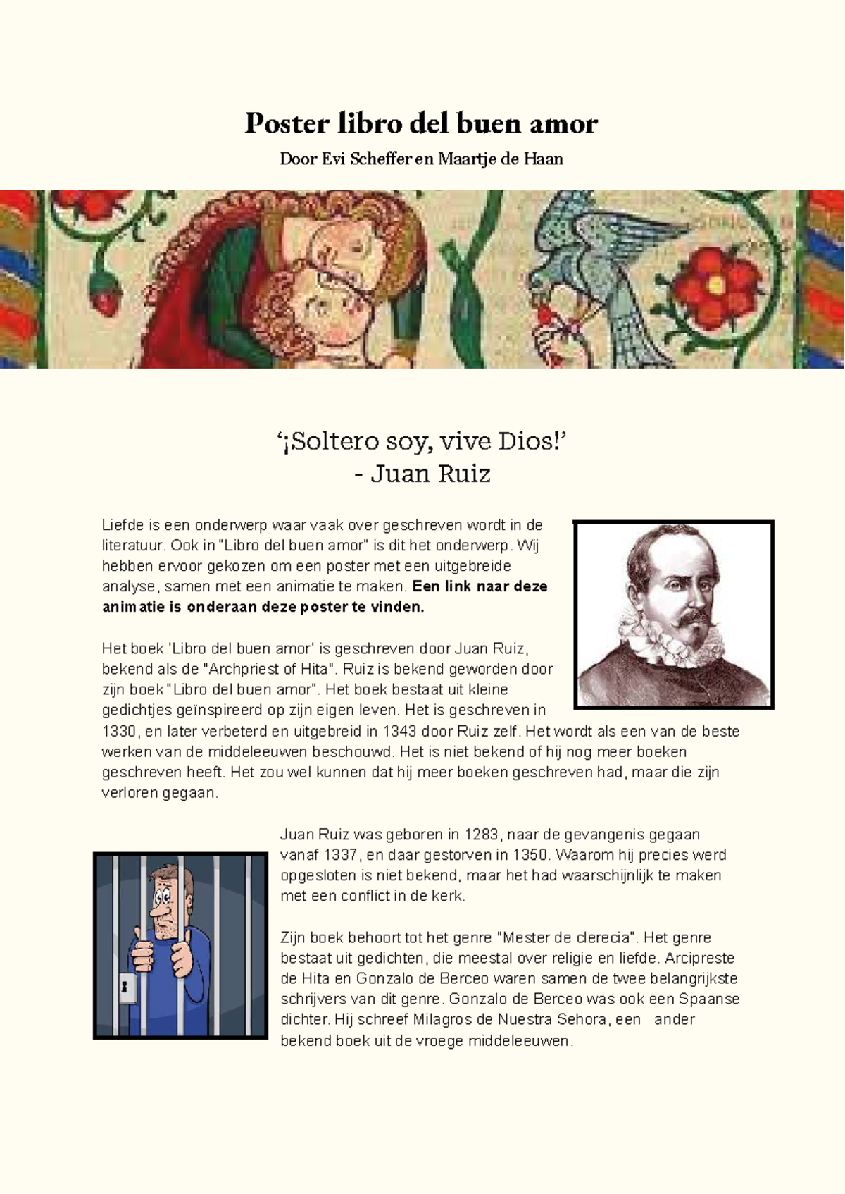 Spaanse literatuur: Analyse van 'Libro del buen amor' door Juan Ruiz ...