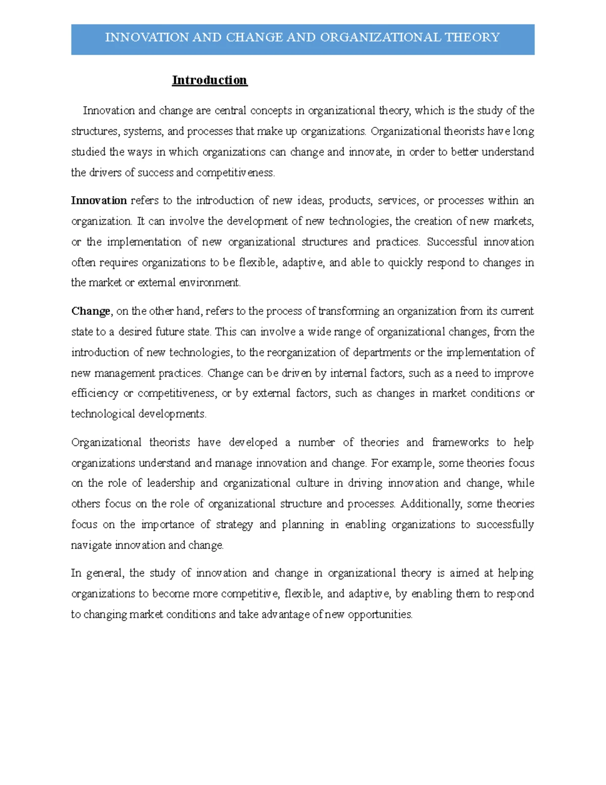 ▶︎Organizations and Organization Theory Organization Theory & Design: An International Perspective : Daft