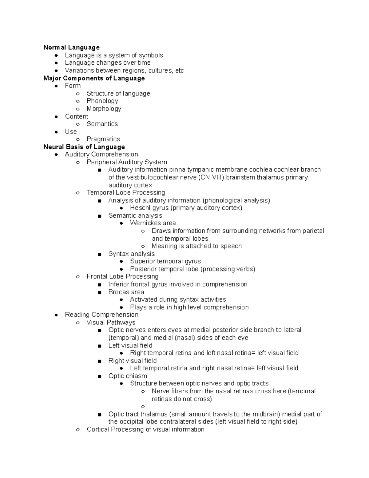 11 4 - Notes - Normal Language Language is a system of symbols Language ...