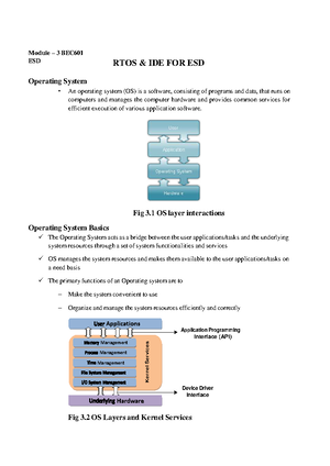 BEC601 Module 1: Introduction to Embedded Systems and Their ...