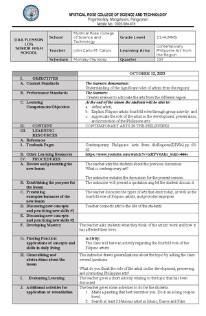 Cep1 - Notes - John Carlo M. Carpio BSED 2-A 1. A traditional economy ...