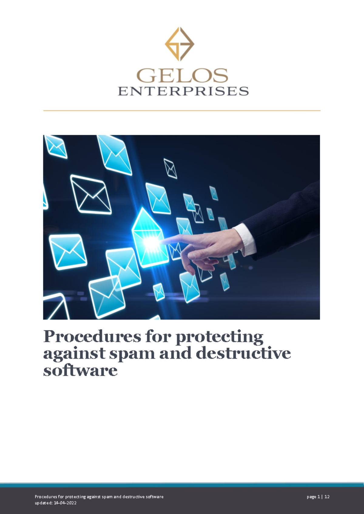 GE Procedures for Protecting Against Spam & Malware - Studocu
