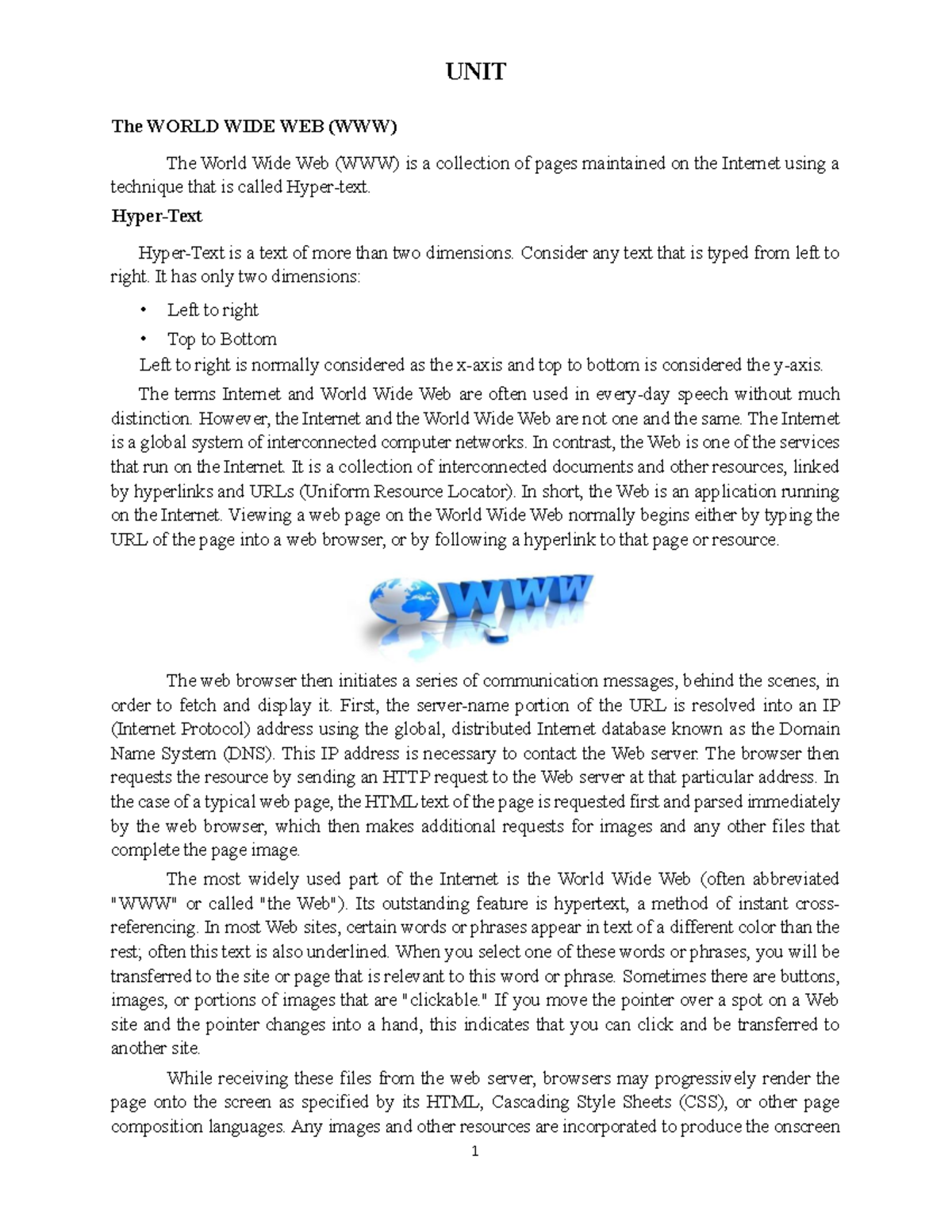 WEB Designing Notes - I just need to aceess that document for better ...