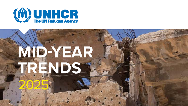 UNHCR TRENDS 2025: Mid-Year Report on Global Forced Displacement - Studocu