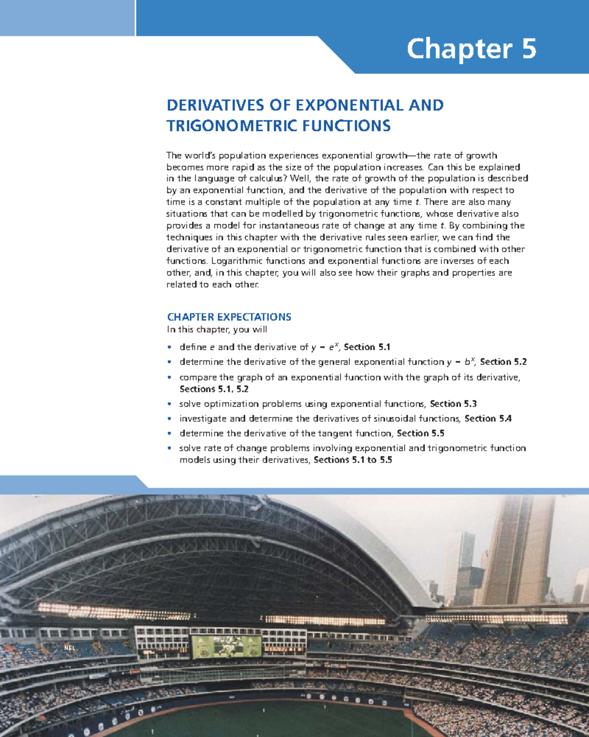 Chapter 5: Derivatives of Exponential & Trig Functions (Calc) - Studocu