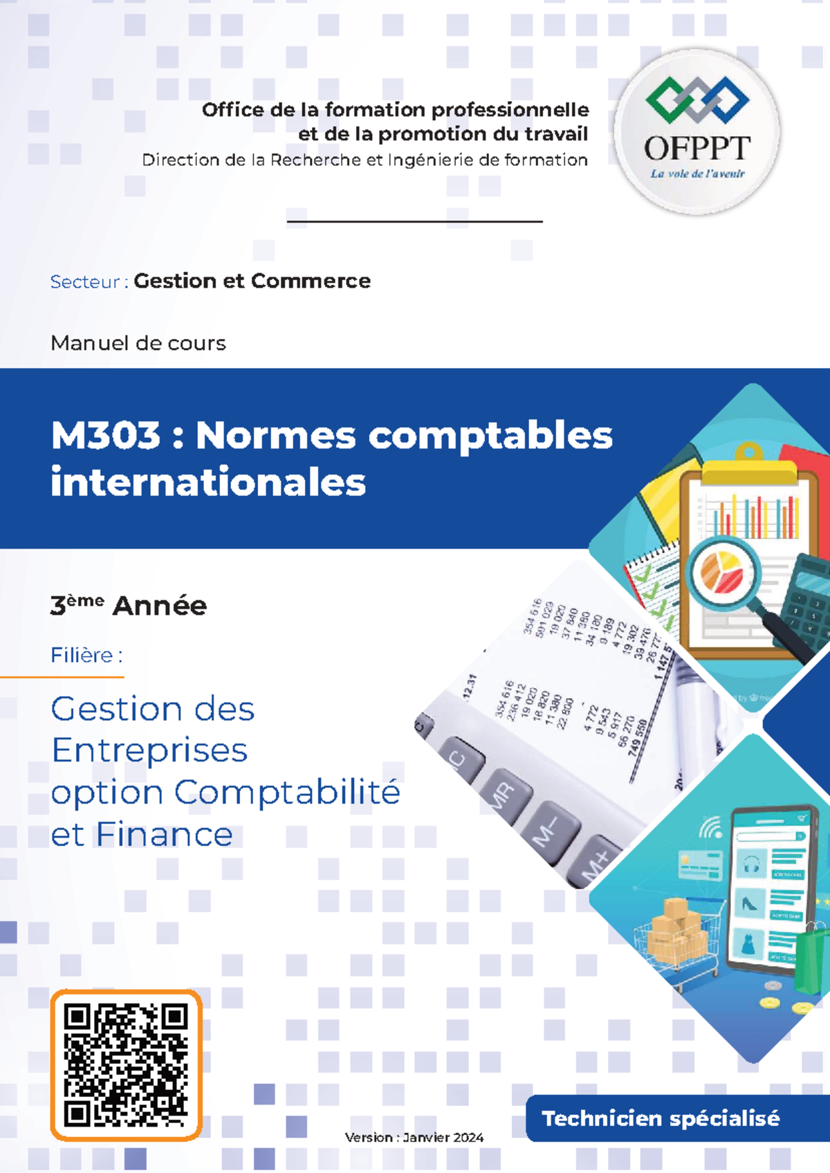 M303 : Manuel de Cours sur les Normes Comptables Internationales - Studocu