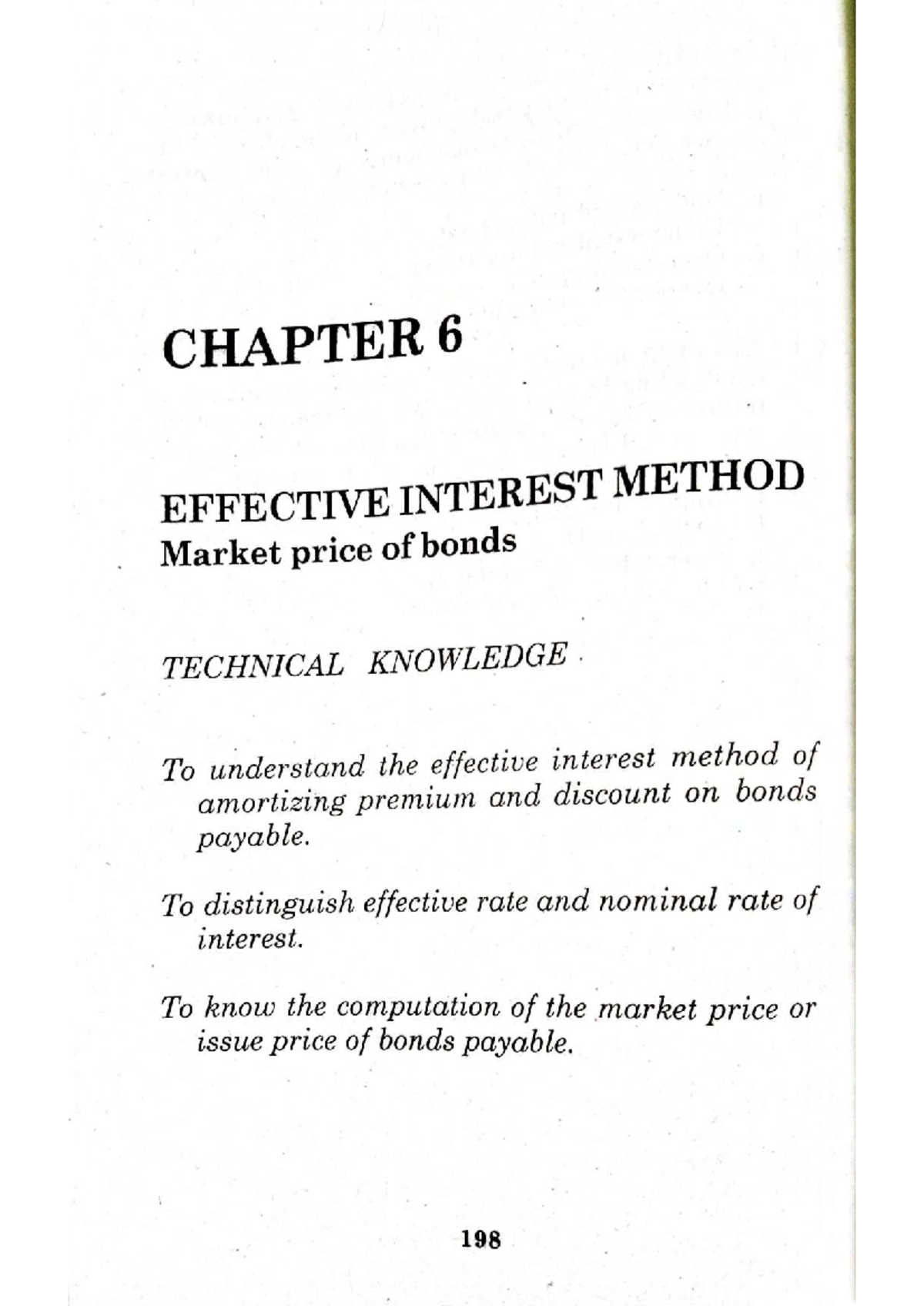 Chapter 6: Effective Interest Method in Intermediate Accounting 2 - Studocu