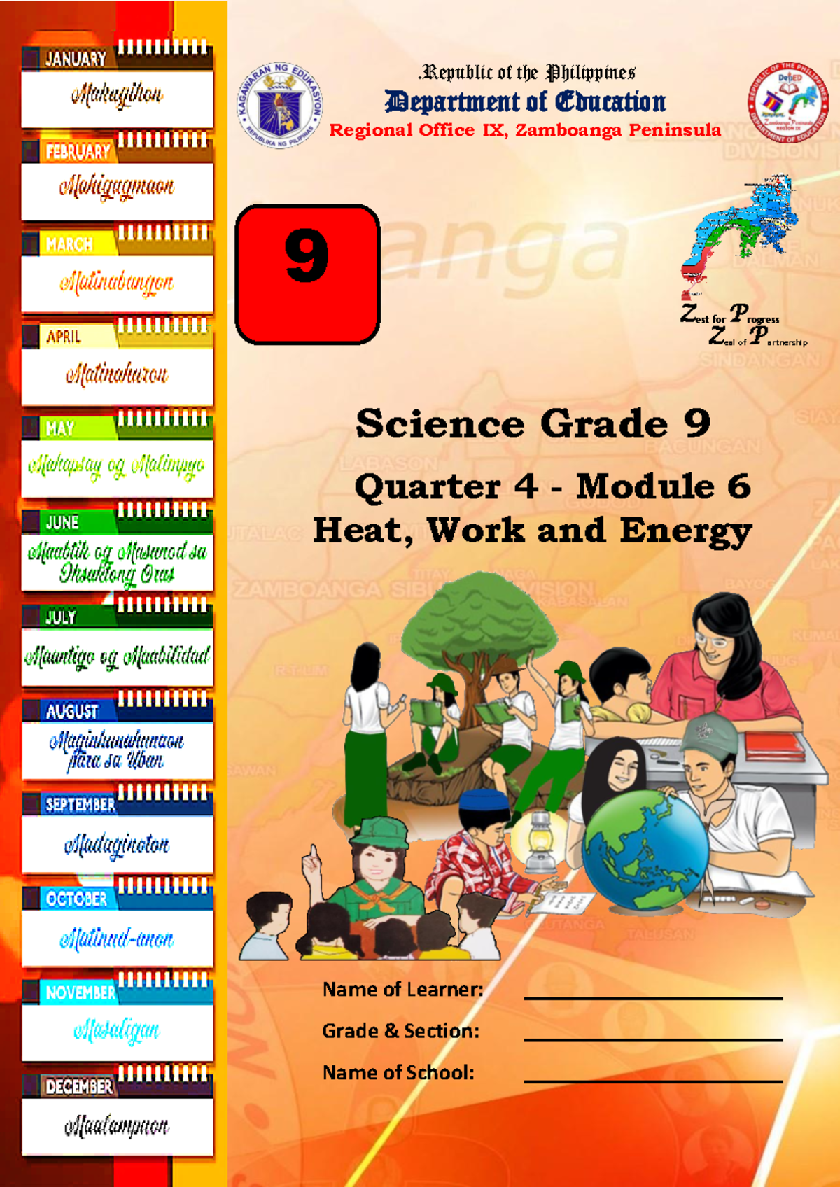 Science 9-Q4-M6 - lecture - .Republic of the Philippines Department of ...