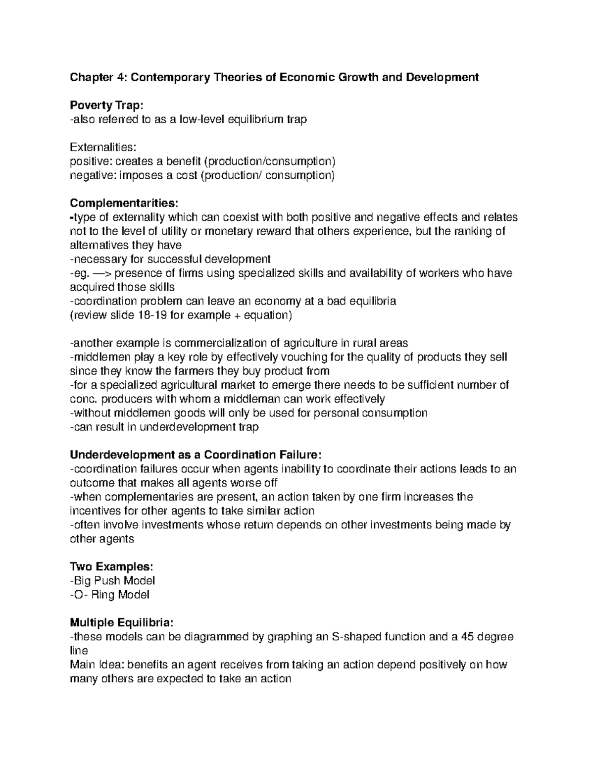 Chapter-4-6 - Lecture notes 4-6 - Chapter 4: Contemporary Theories of ...