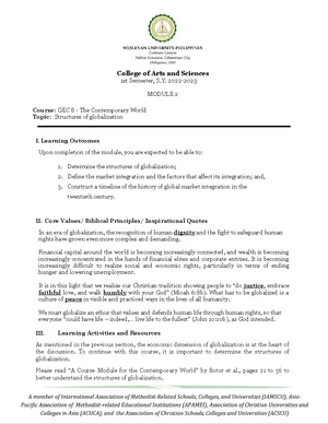 GEC 8 Module 3: Legal Bases of International Relations Overview - Studocu