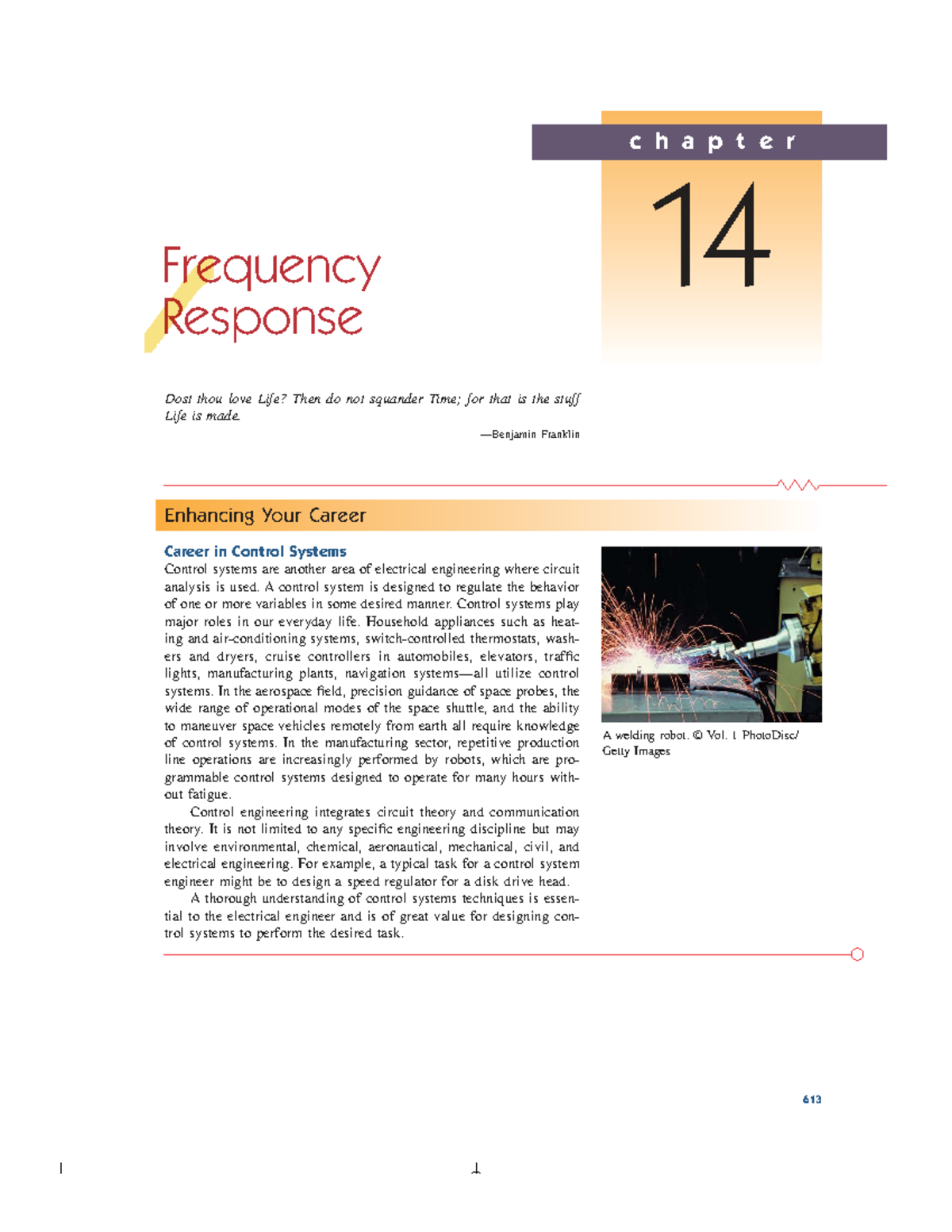 E2:14 Chapter 14 - Frequency Response in Control Systems - Studocu