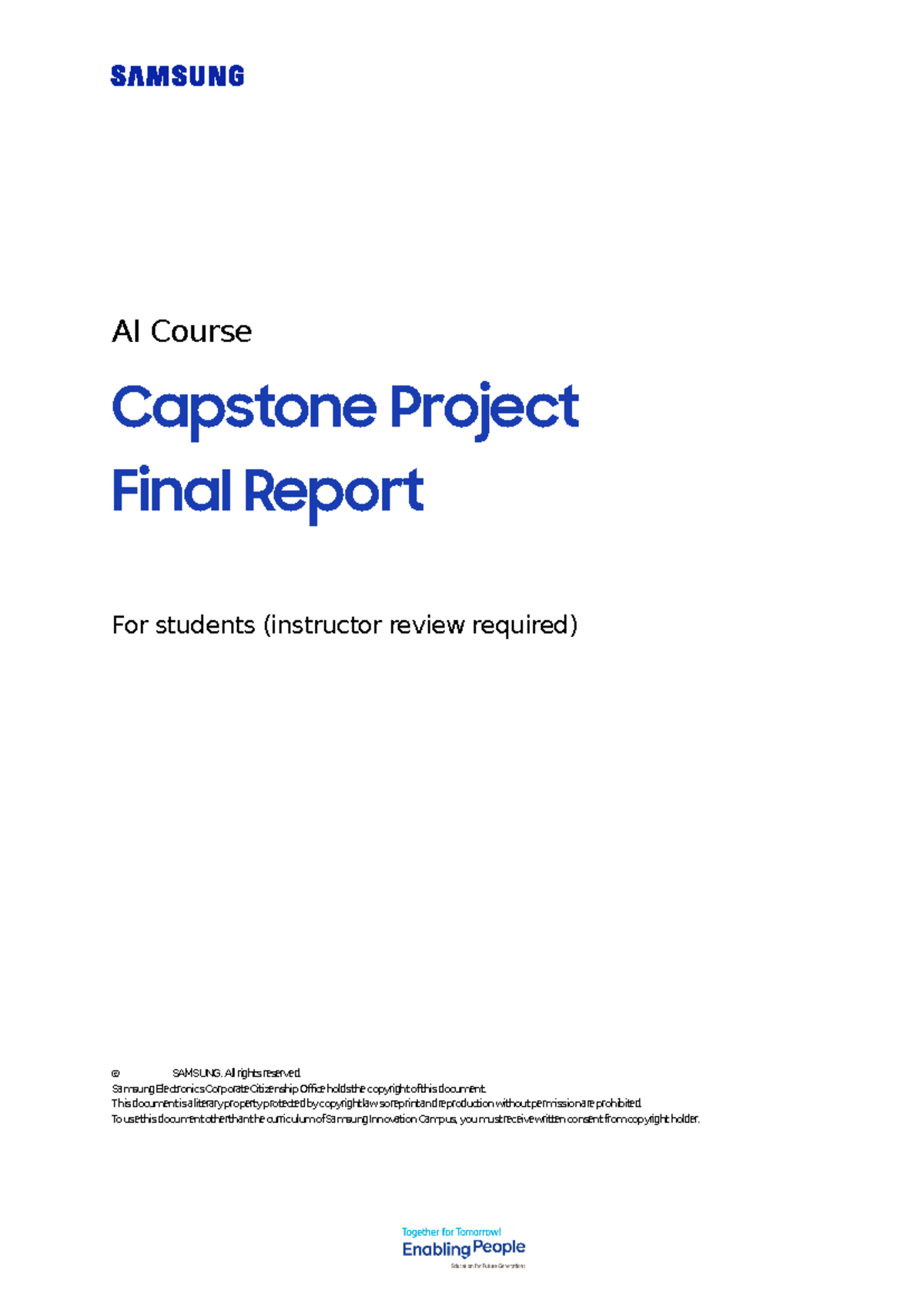 SIC AI Capstone Project Final Report - AI Course Capstone Project Final ...