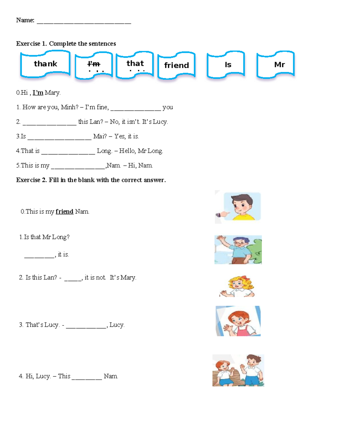 Unit 3 Exercise 1 & 2: Sentence Completion Practice - Studocu