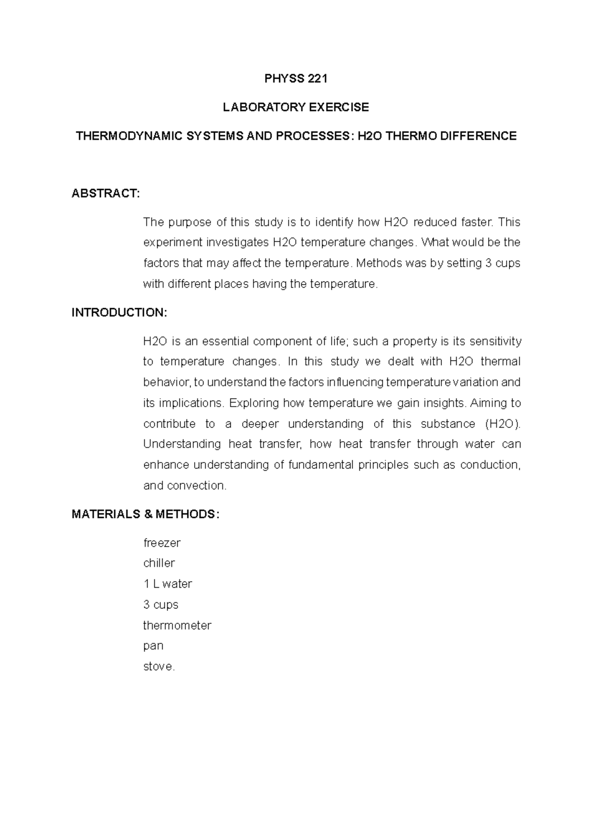 Physics-221 - rqwrqwrqwrqwr - PHYSS 221 LABORATORY EXERCISE ...