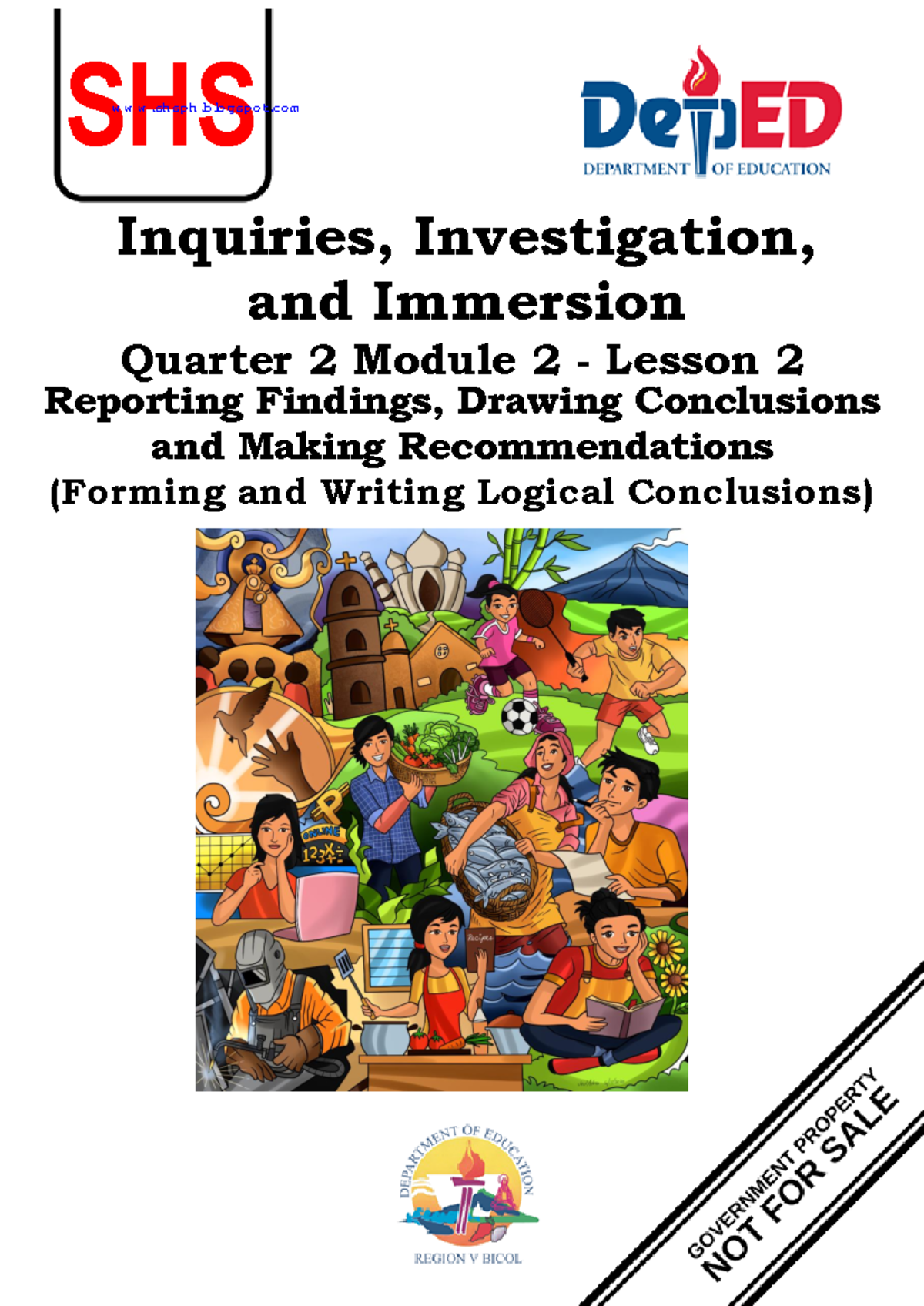 SHS Q2 Module 2 - Lesson 2: Reporting Findings & Drawing Conclusions ...