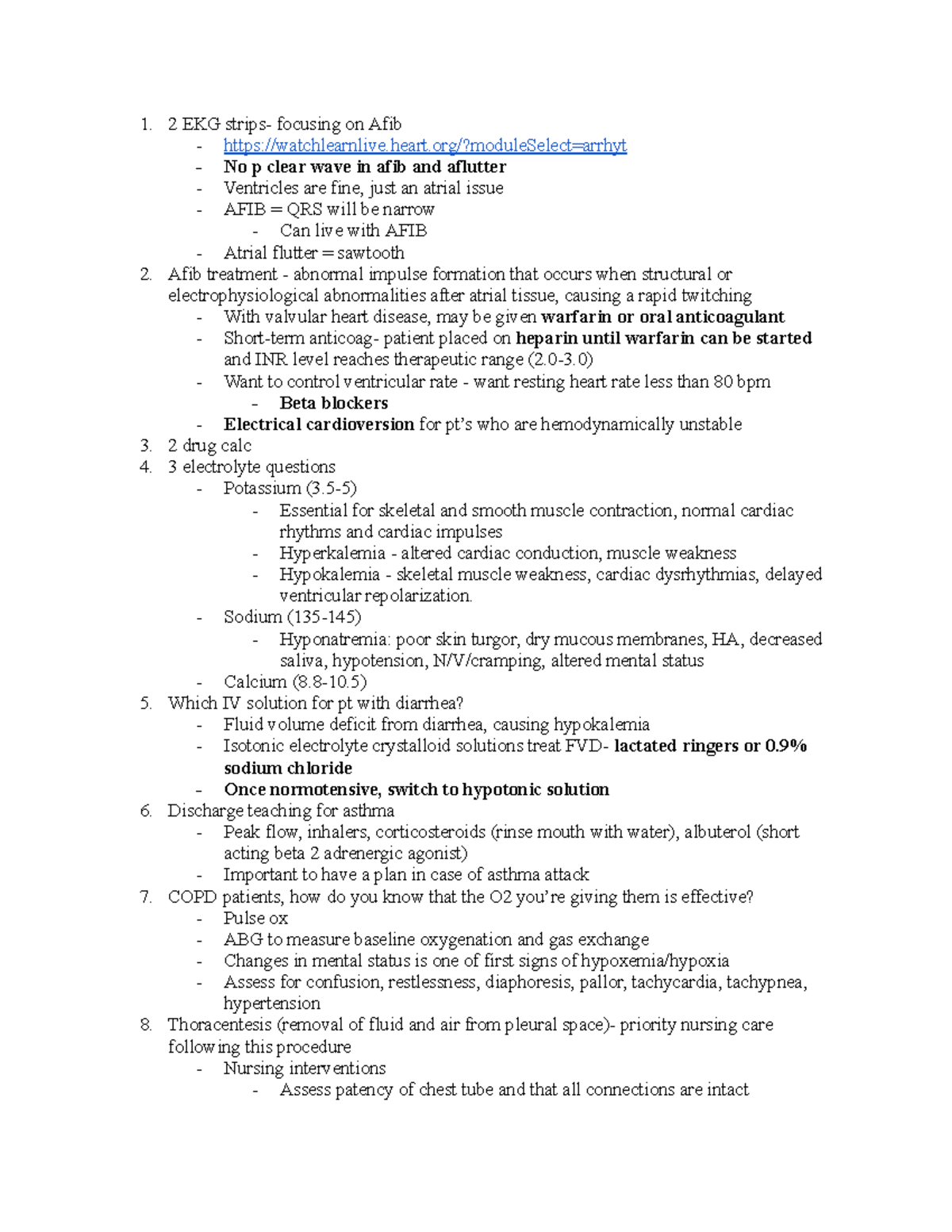 Medsurg Exam 2 Review Blueprint: Key Concepts & Nursing Priorities ...