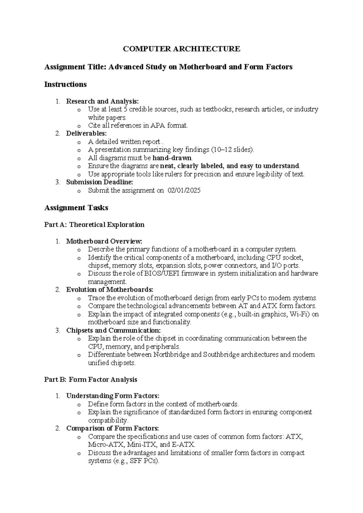 Computer Architecture A2 - COMPUTER ARCHITECTURE Assignment Title ...