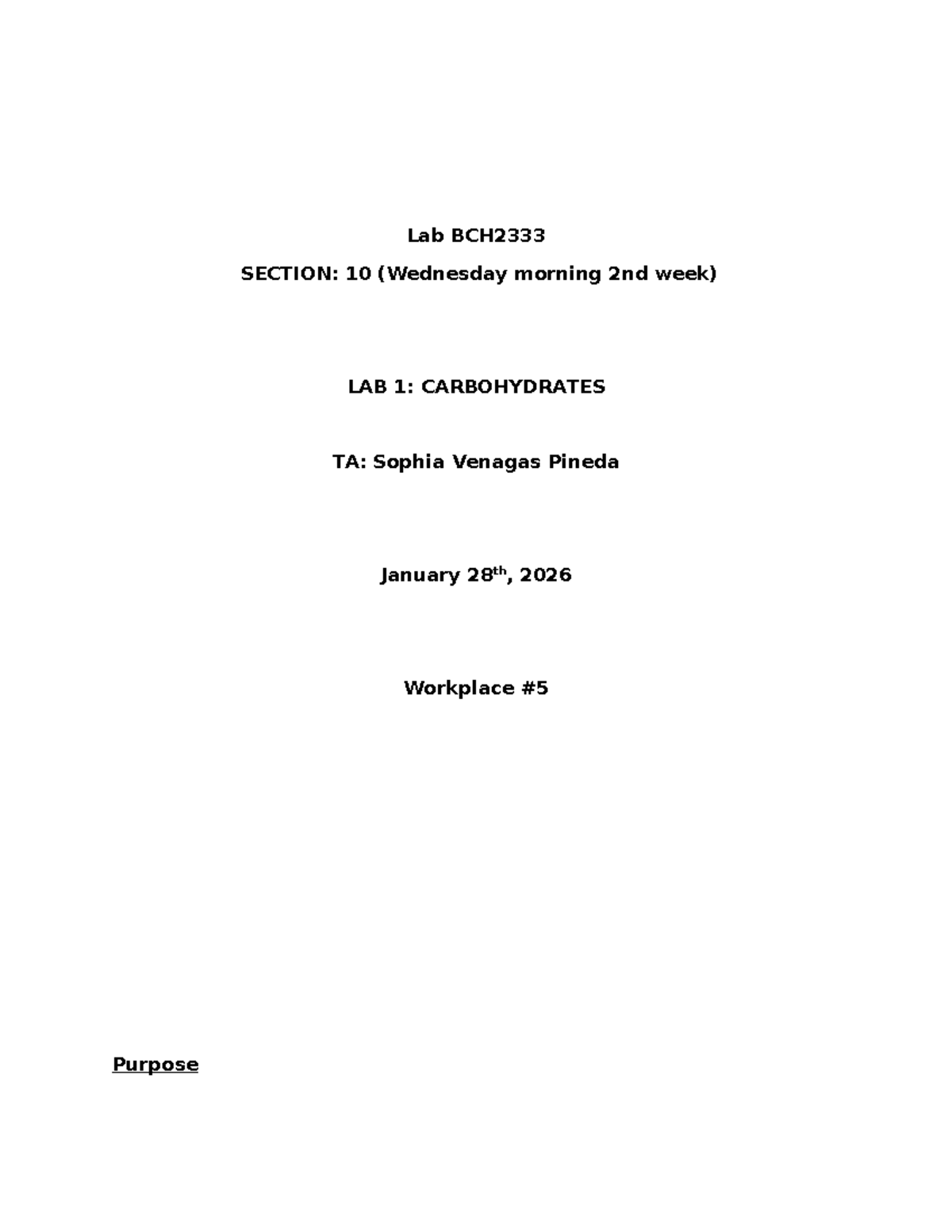 2026L1S10G05 - Lab 1 Report: Separation of Carbohydrates via Dialysis ...