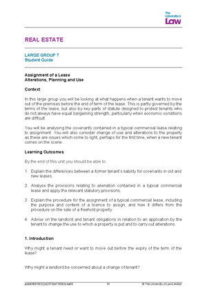 Real Estate week 4 - workshop 4 search and enquiries - REAL ESTATE ...