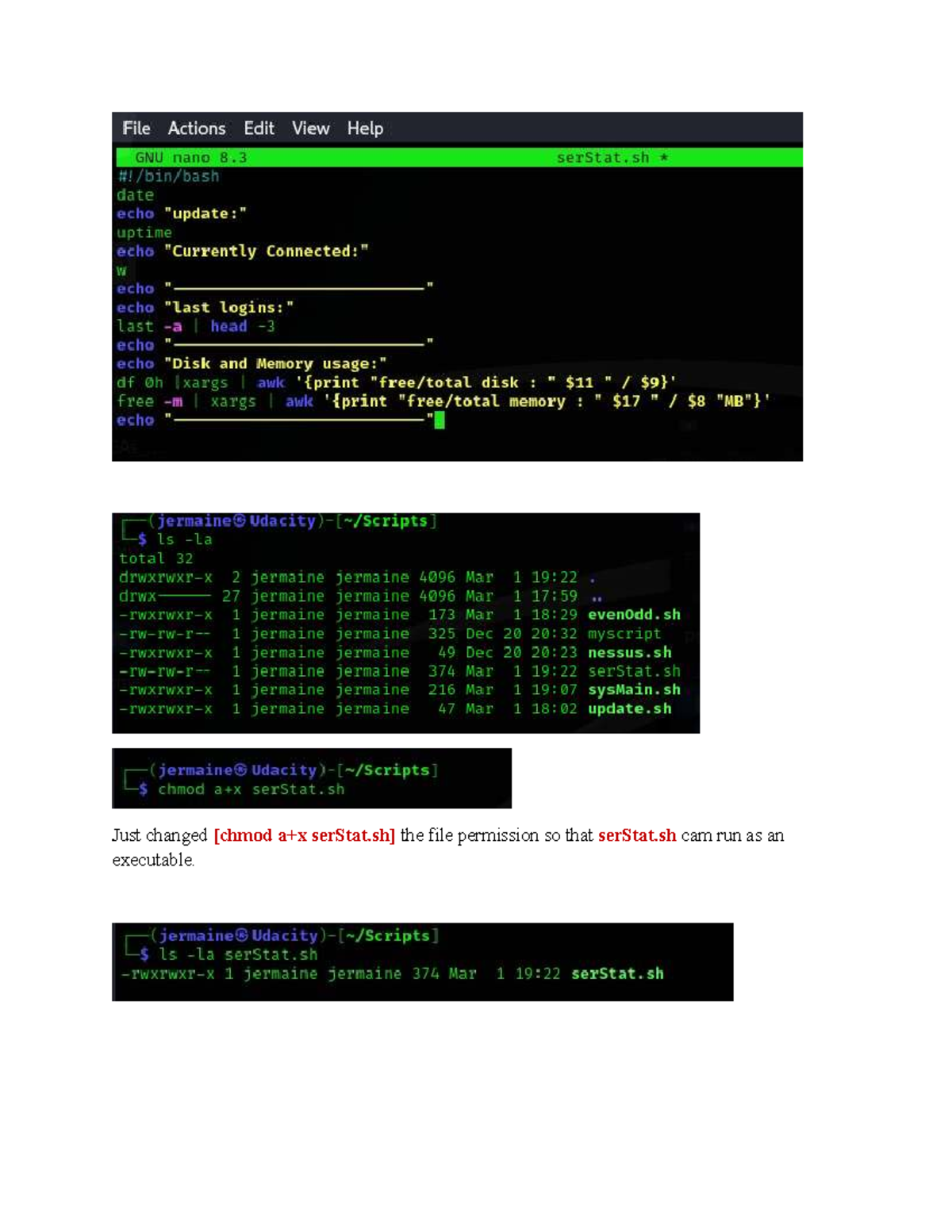 CS 3307 Discussion Forum: Enhanced Shell Script for Server Stats - Studocu