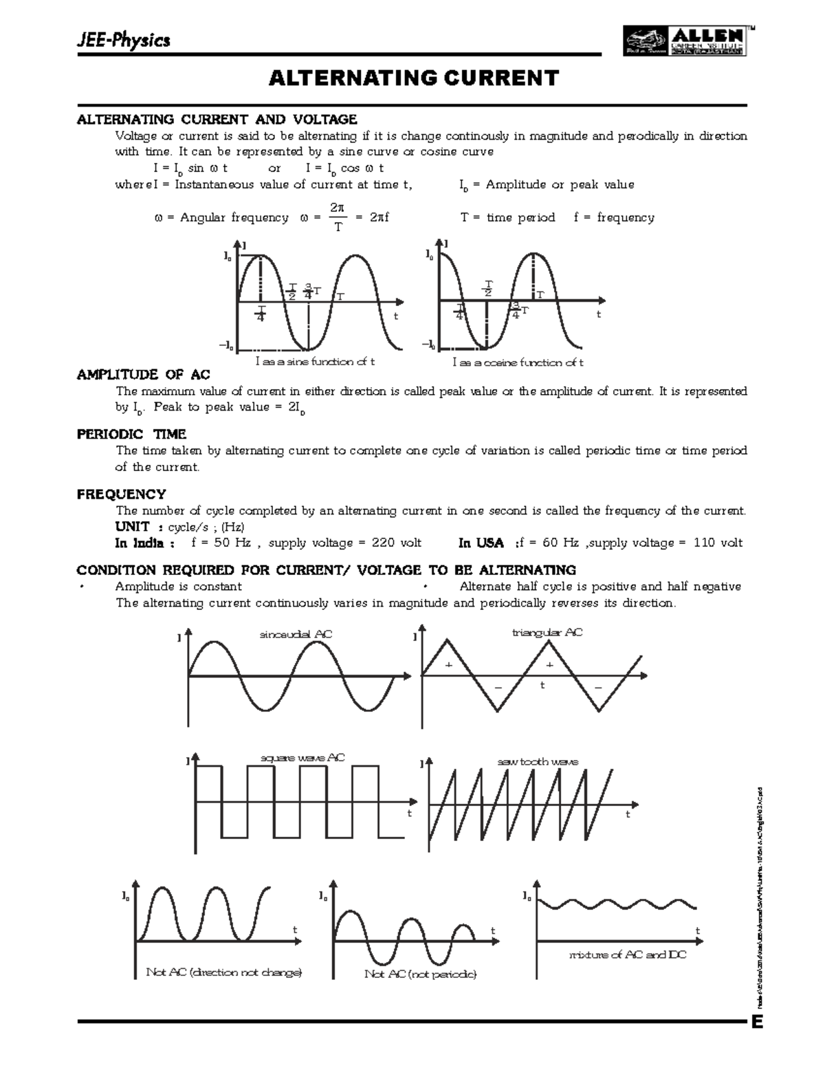 **Title: AC Fundamentals: Understanding Alternating Current and Voltage ...