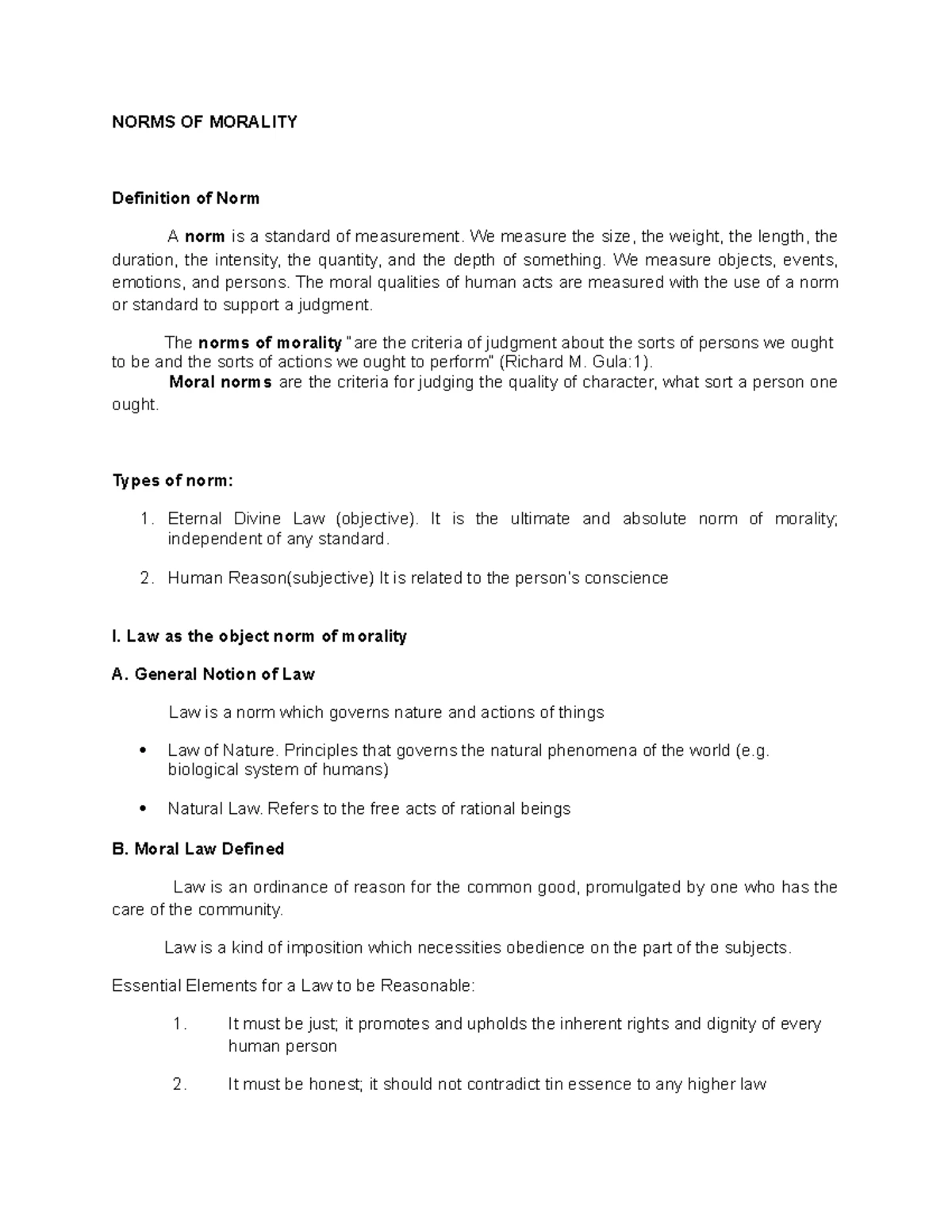PHL1B Module-1B Ethics: Key Concepts and Moral Standards Overview - Studocu
