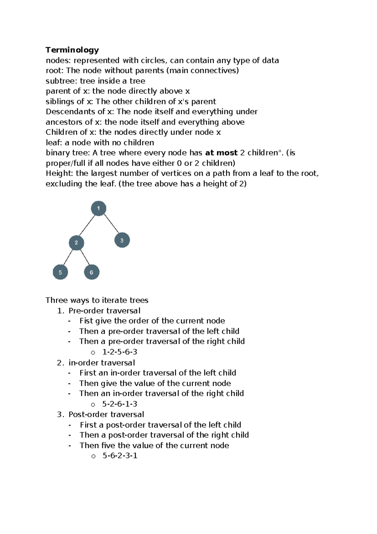 Lecture 8: Understanding Trees - Concepts & Traversal Methods - Studeersnel