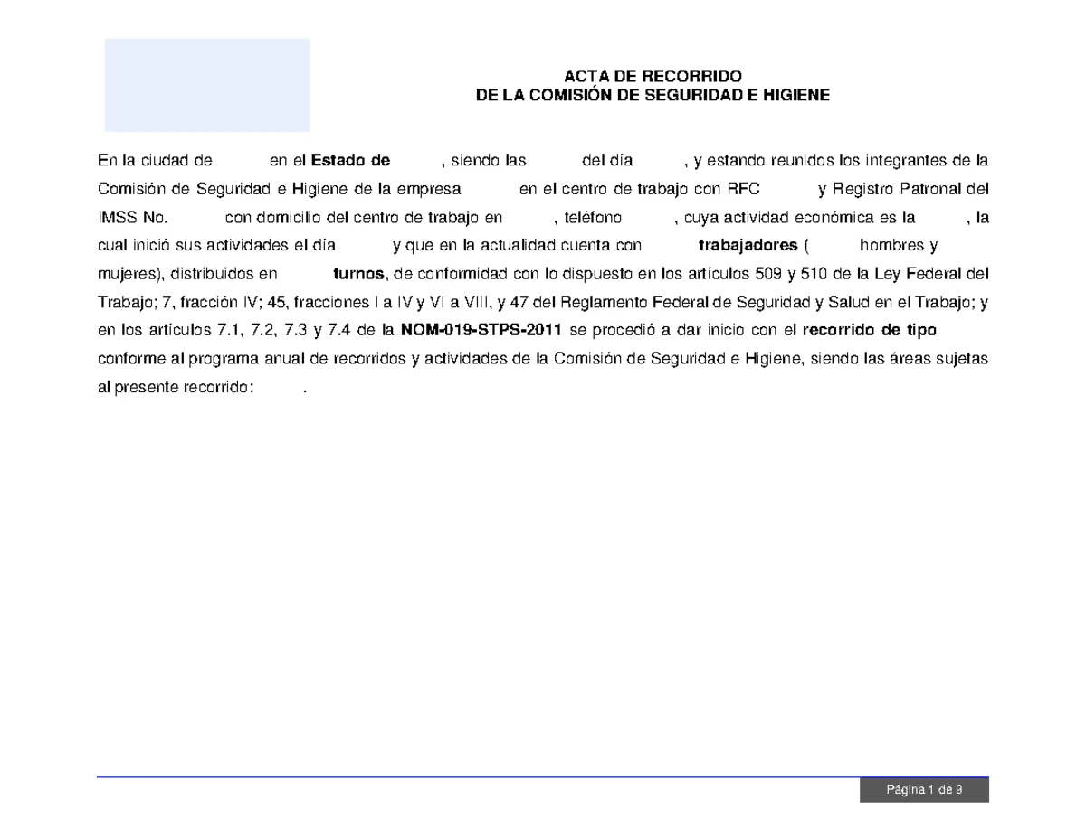 Actividad 3 - Evaluación de Disposiciones de Seguridad NOM-017-STPS