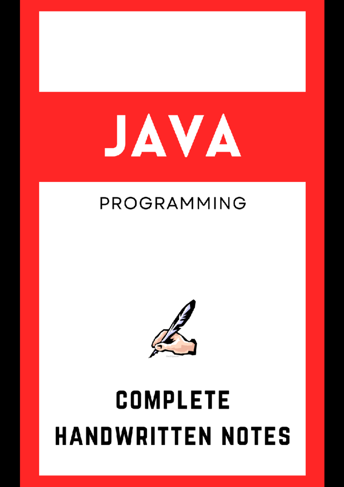 JAVA PROGRAMMING COMPLETE HANDWRITTEN NOTES - URBAN EDGE - Studocu