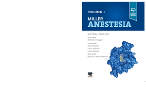 Miller Anestesia, 9ª Edición - Guía Completa de Anestesiología
