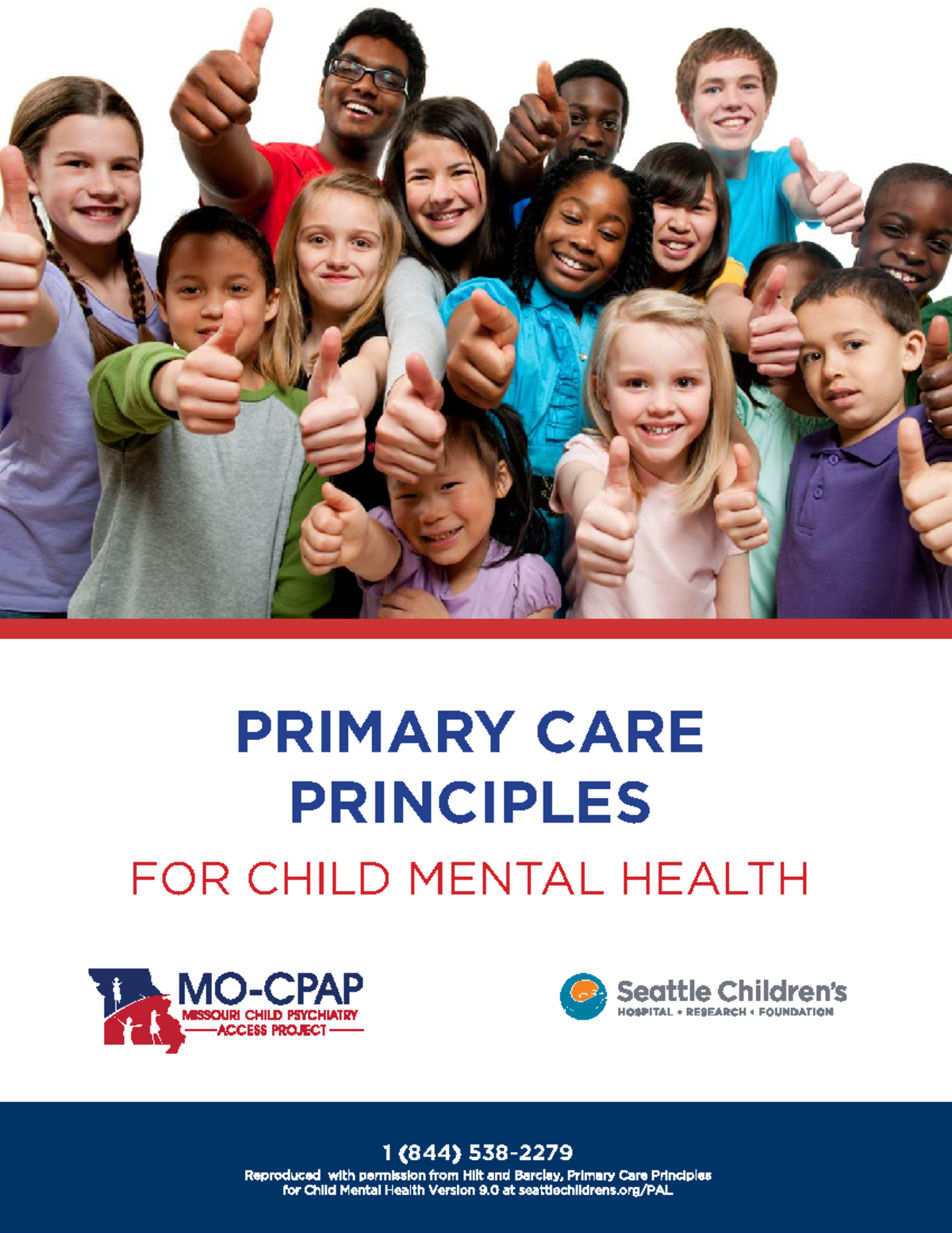PRIMARY CARE PRINCIPLES FOR CHILD MENTAL HEALTH 1 (844) - Comprehensive ...